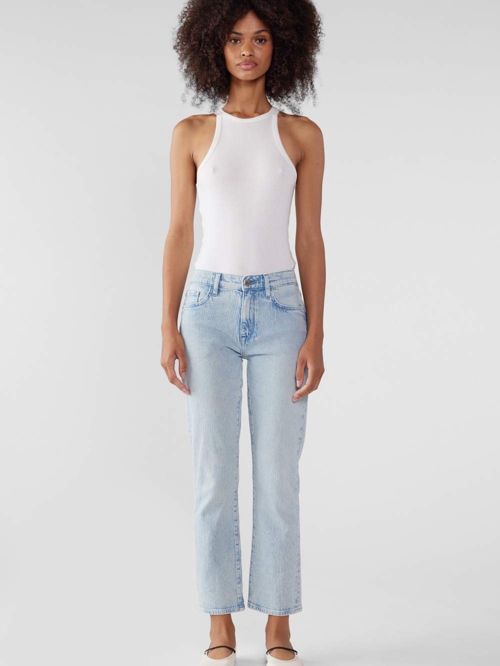 New Triarchy Kate Mid Rise Cropped Loose Skinny Jean Size 29